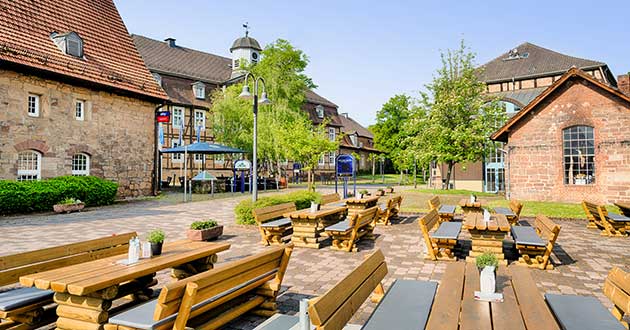 Terrasse - Rittermahl Rittergelage zwischen Korbach und Kassel in Hessen 2023 2024